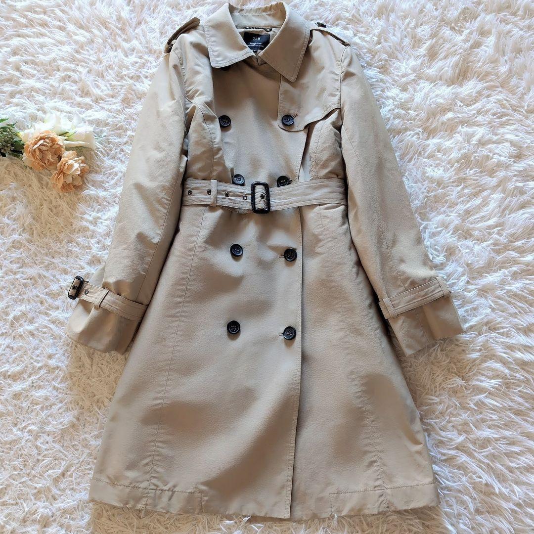 サイズ44✨️23区 トレンチコート ダウンライナー ベージュ ベルト