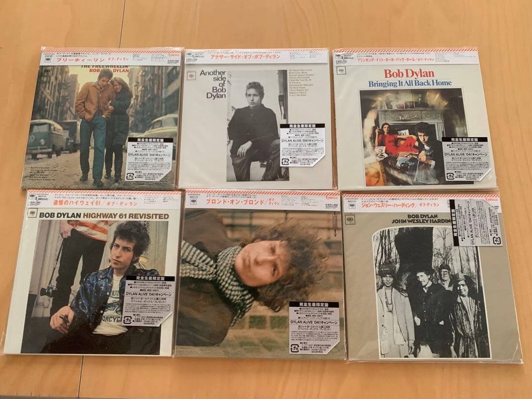Bob Dylan 紙ジャケットボックスセット14タイトル美品！
