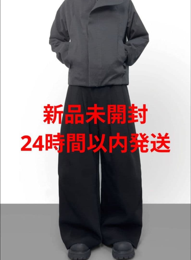 BAOVICTO Pleated Wide-leg Pants変形ワイドパンツ