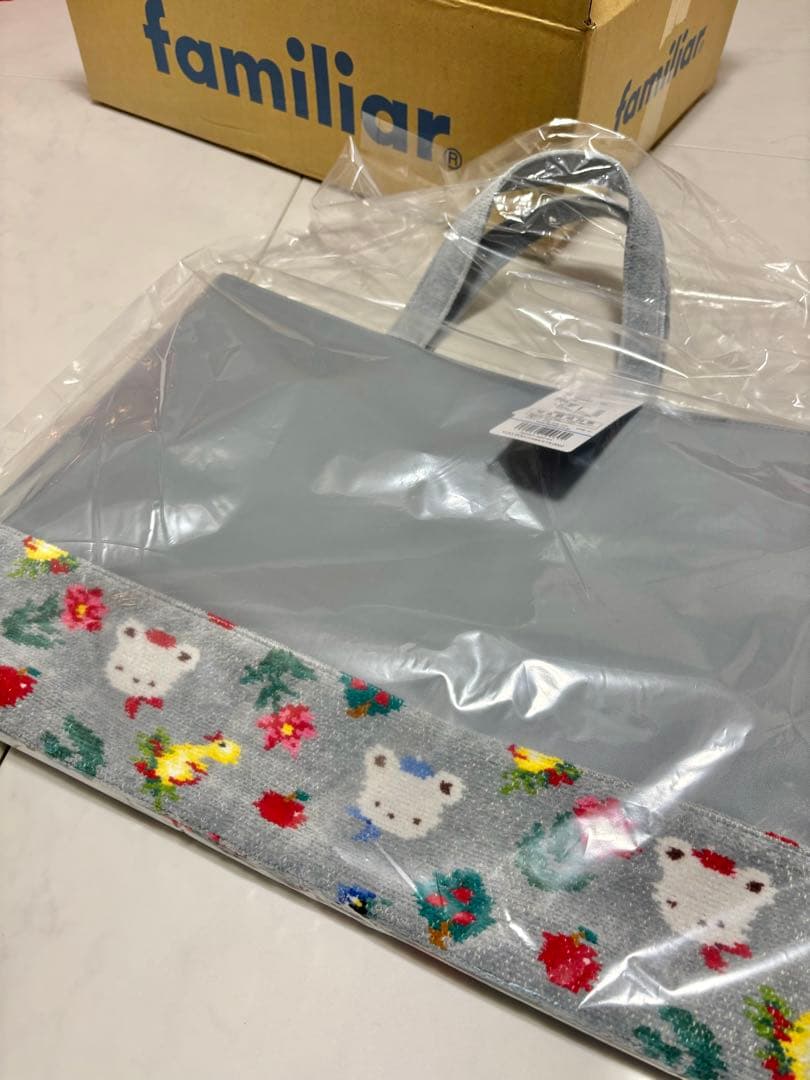 【新品未使用】FEILER × familiar レッスンバッグ