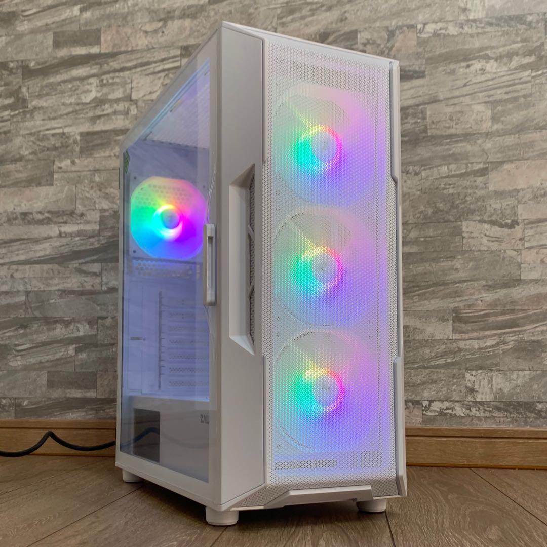 【ハイグレード】 GTX1060搭載ゲーミングPCフルセットホワイト