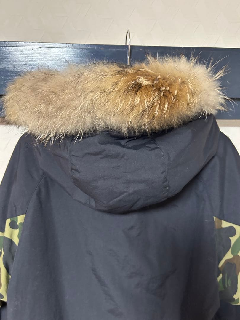 アベイシングエイプ ミリタリージャケット XL 迷彩 A BATHING APE