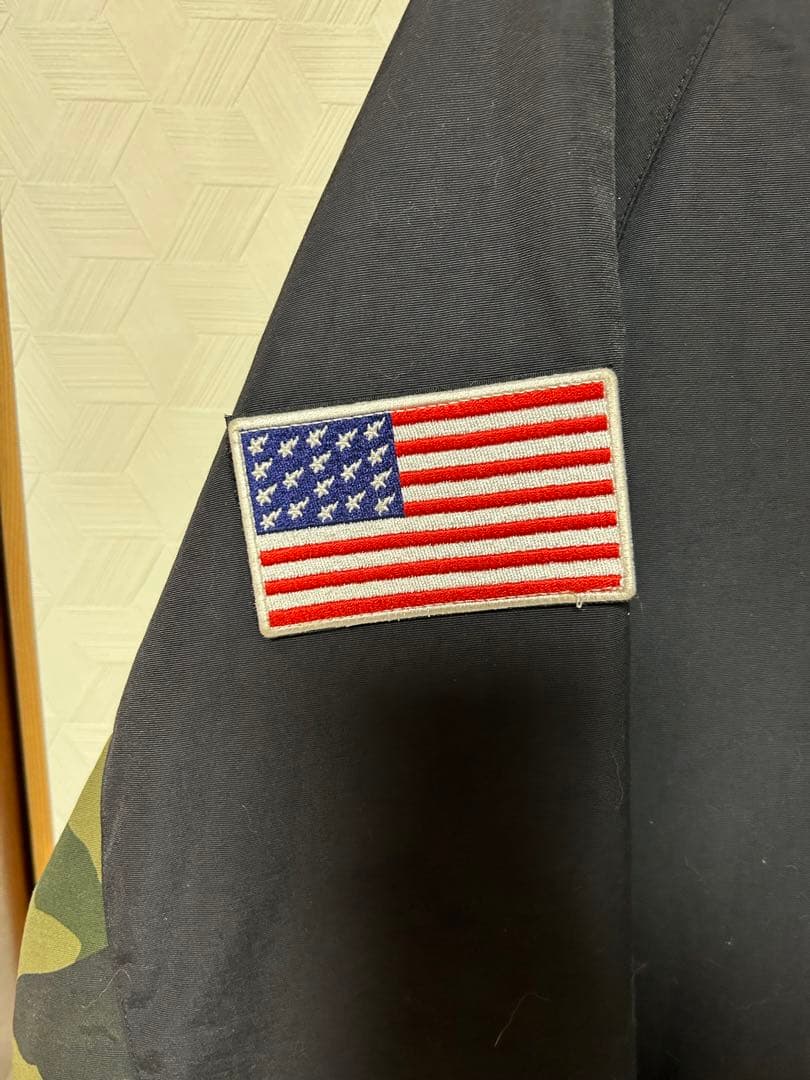 アベイシングエイプ ミリタリージャケット XL 迷彩 A BATHING APE