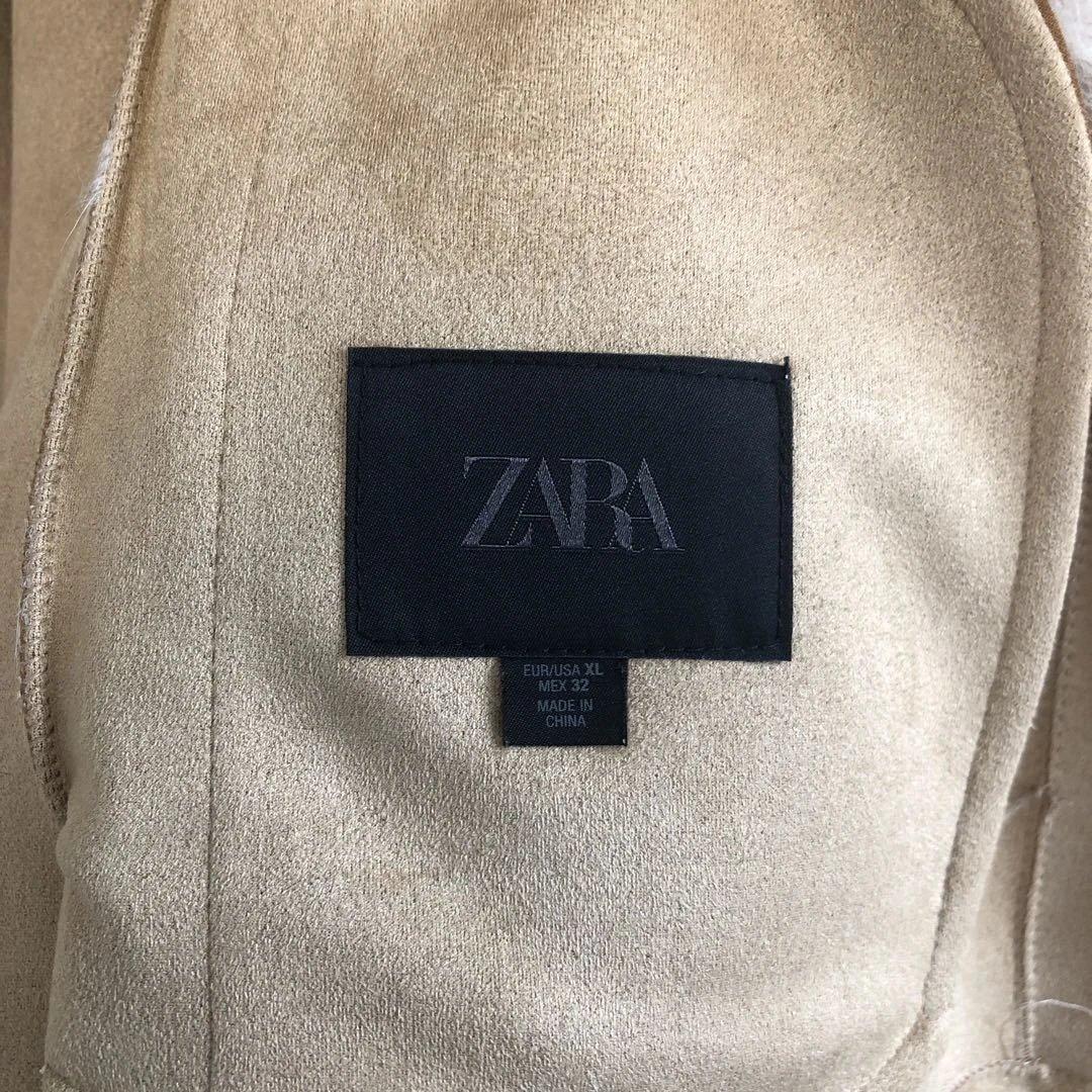 ZARA ダブルフェイス　フェイクファージャケット　完売品