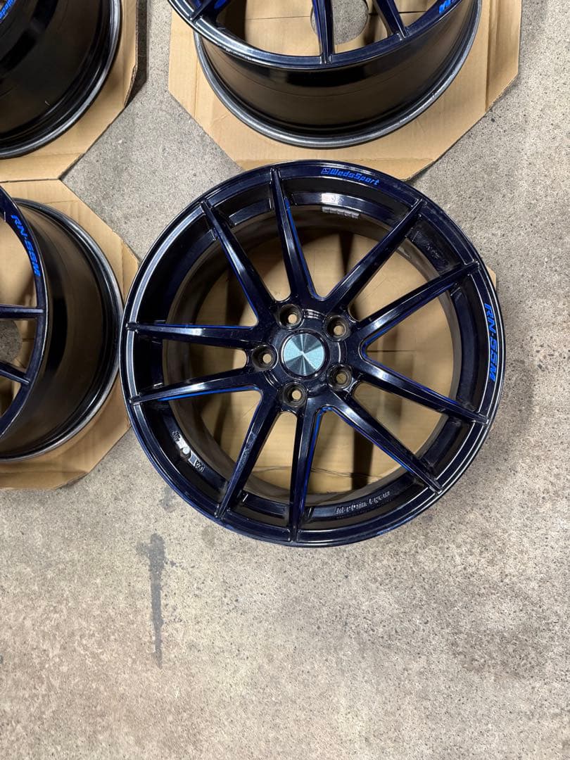 Weds Sport RN-55M 18インチ 8.5+45 114.3 4本