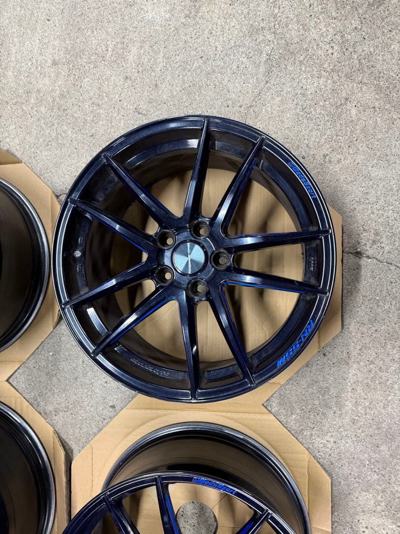 Weds Sport RN-55M 18インチ 8.5+45 114.3 4本