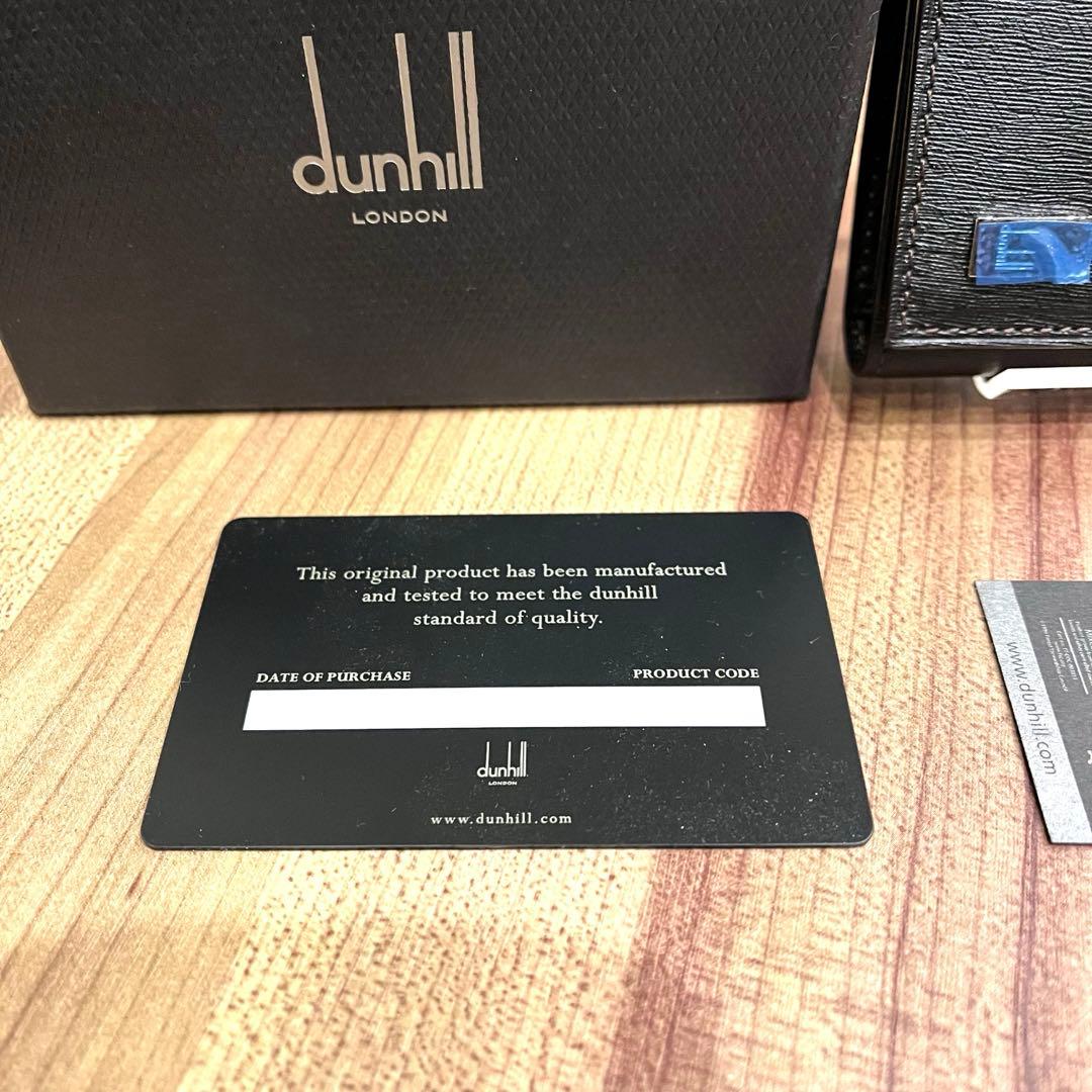 ✨新品（タグ・保証書）✨dunhill ダンヒル 6連キーケース 本革 ブラック