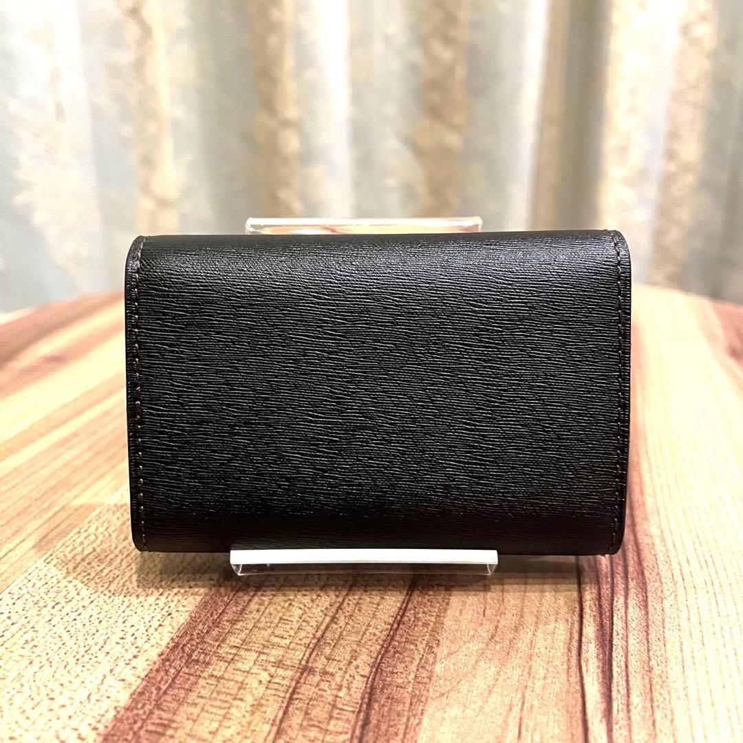 ✨新品（タグ・保証書）✨dunhill ダンヒル 6連キーケース 本革 ブラック