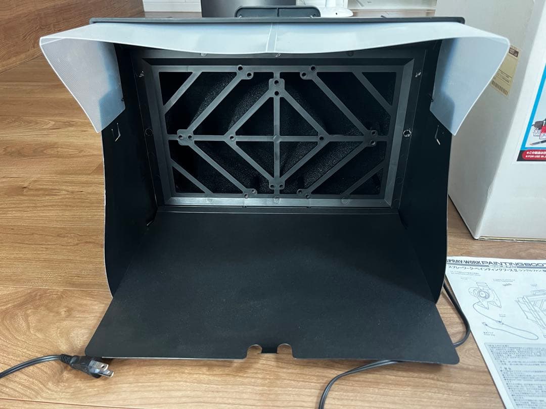 塗装ブース　タミヤ　ペインティングブースⅡ シングルファン