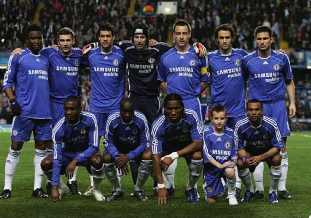 00s チェルシー　トレフォイル　トラックジャケット