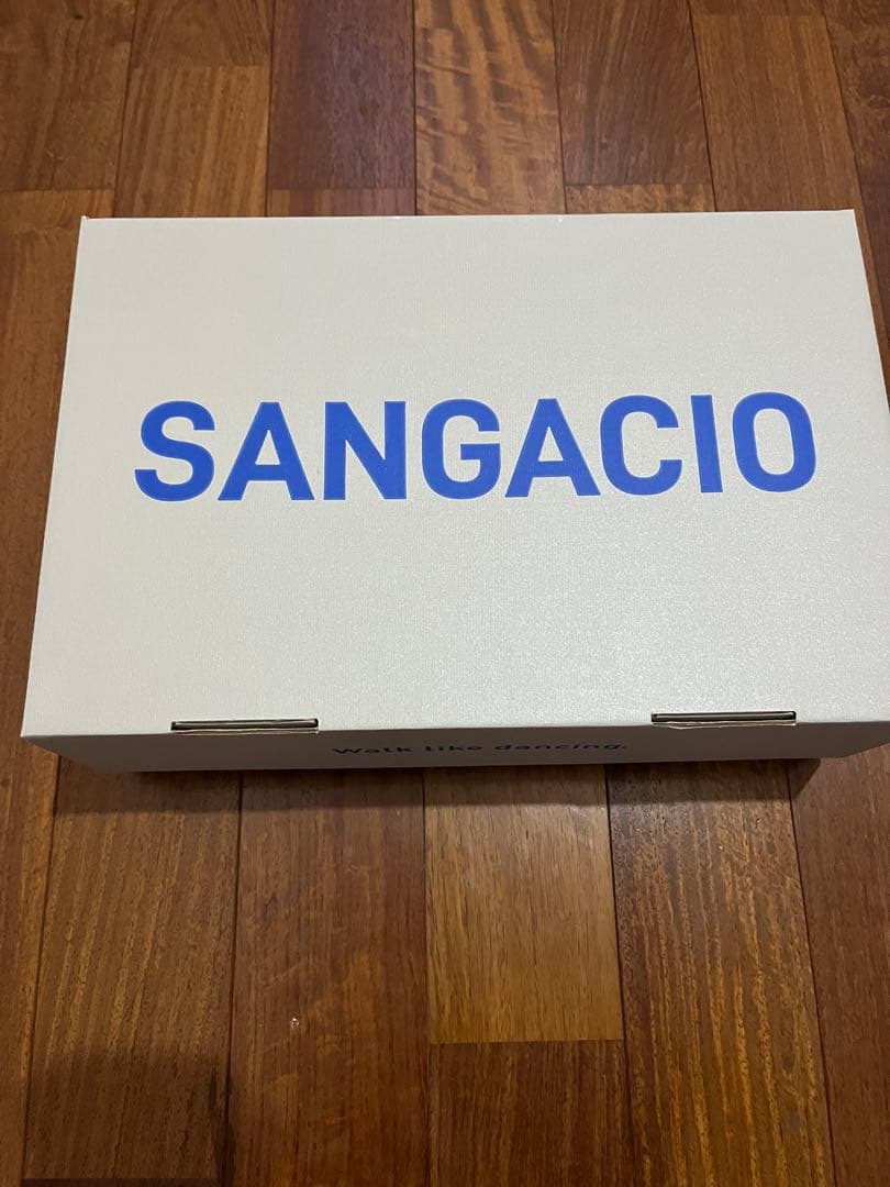 SANGACIO オリーブグリーン ベージュ スニーカー