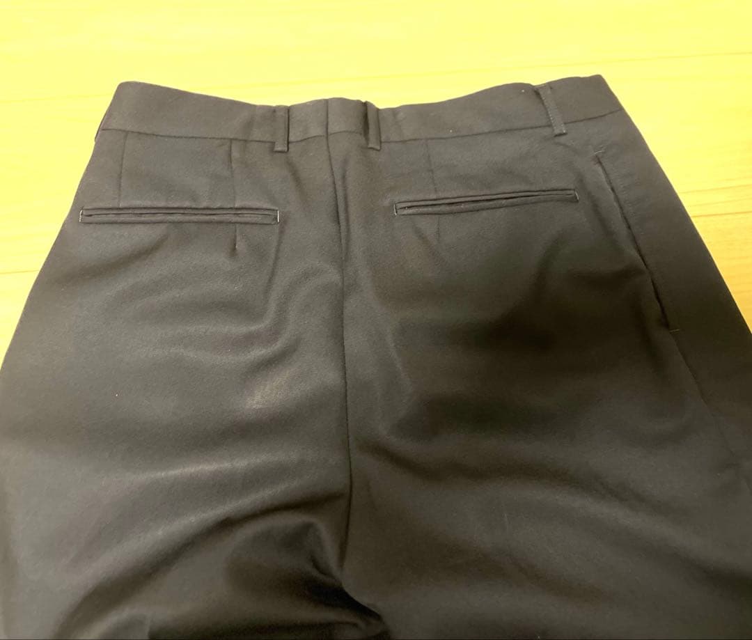 タンタン　NEAT ニート テーパード スラックス ネイビー サイズ44