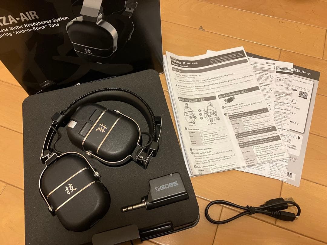 BOSS ボス 技 WAZA-AIR ワイヤレス ギター ヘッドホン