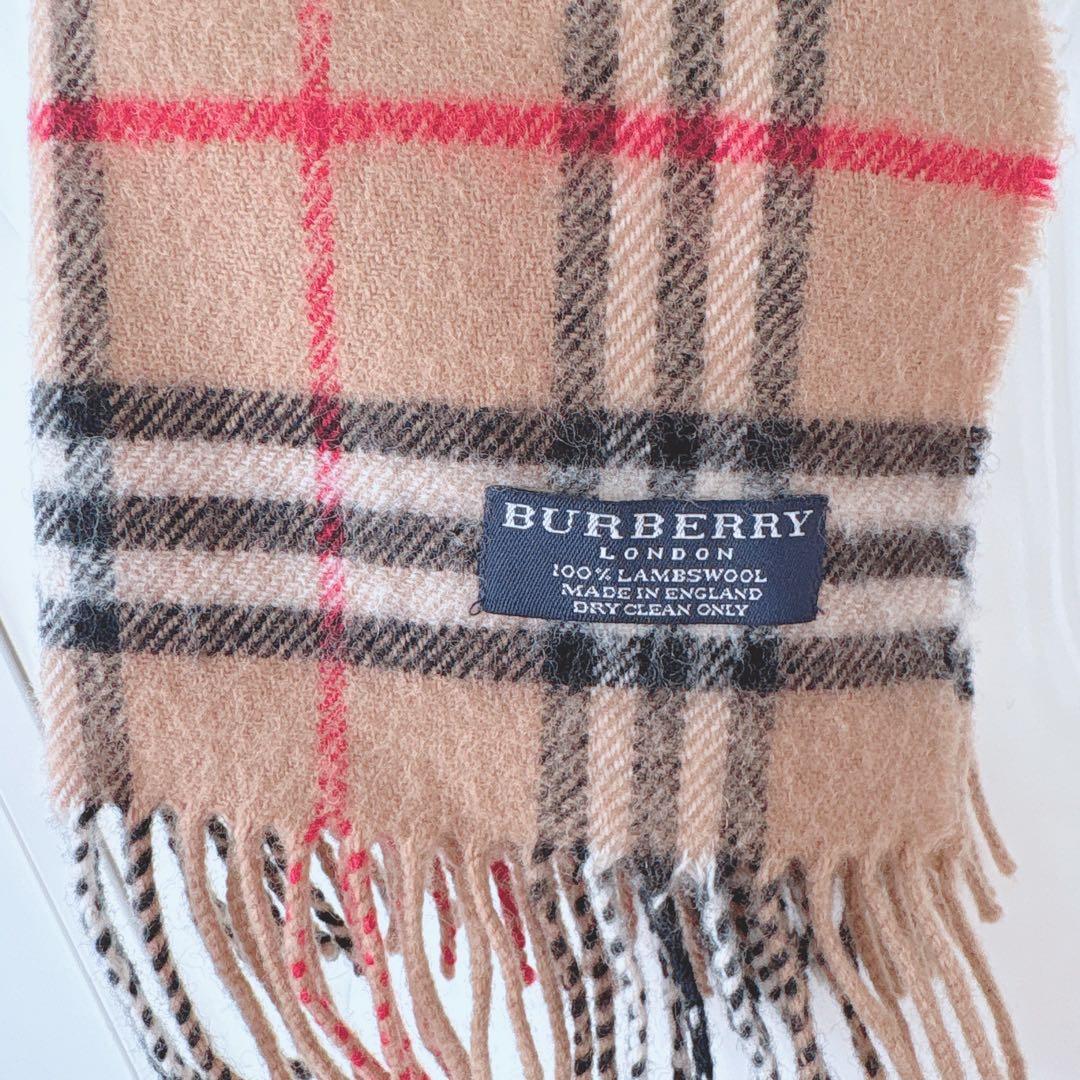 美品⭐︎BURBERRYLONDON ⭐︎バーバリー　マフラー　ノバチェック