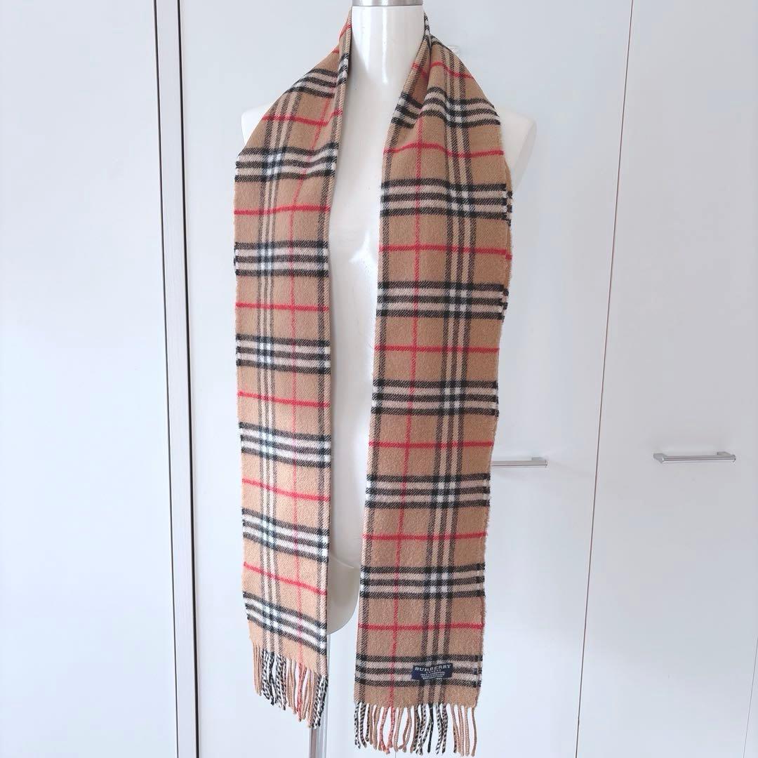美品⭐︎BURBERRYLONDON ⭐︎バーバリー　マフラー　ノバチェック