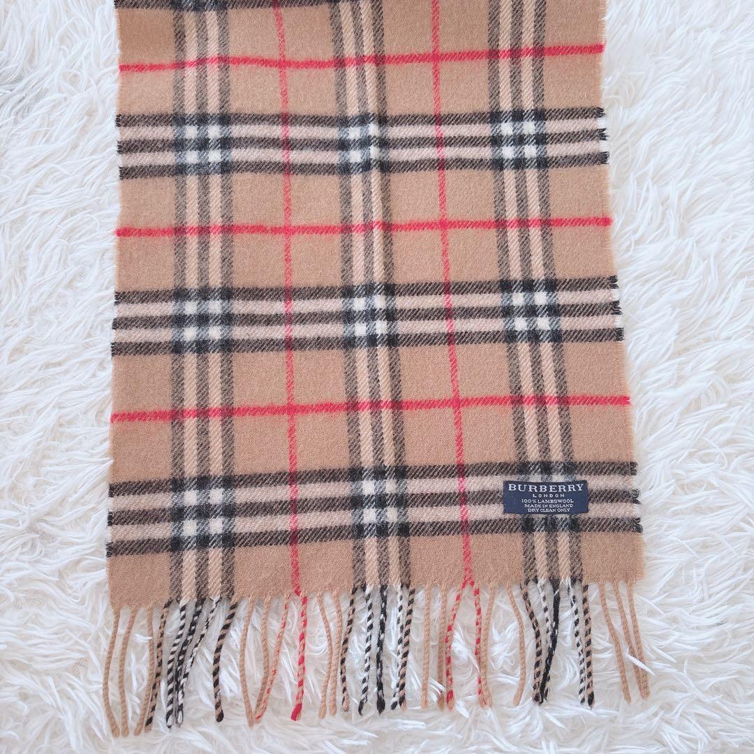美品⭐︎BURBERRYLONDON ⭐︎バーバリー　マフラー　ノバチェック
