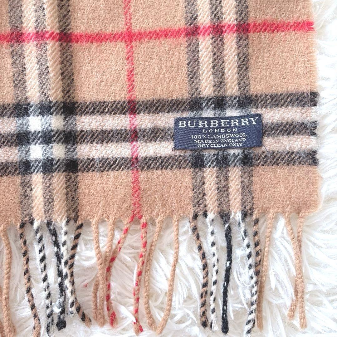 美品⭐︎BURBERRYLONDON ⭐︎バーバリー　マフラー　ノバチェック