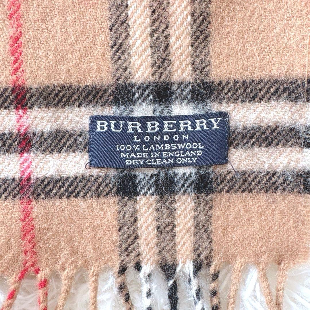 美品⭐︎BURBERRYLONDON ⭐︎バーバリー　マフラー　ノバチェック