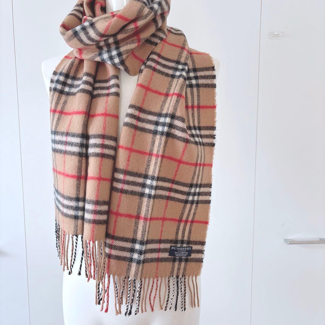美品⭐︎BURBERRYLONDON ⭐︎バーバリー　マフラー　ノバチェック