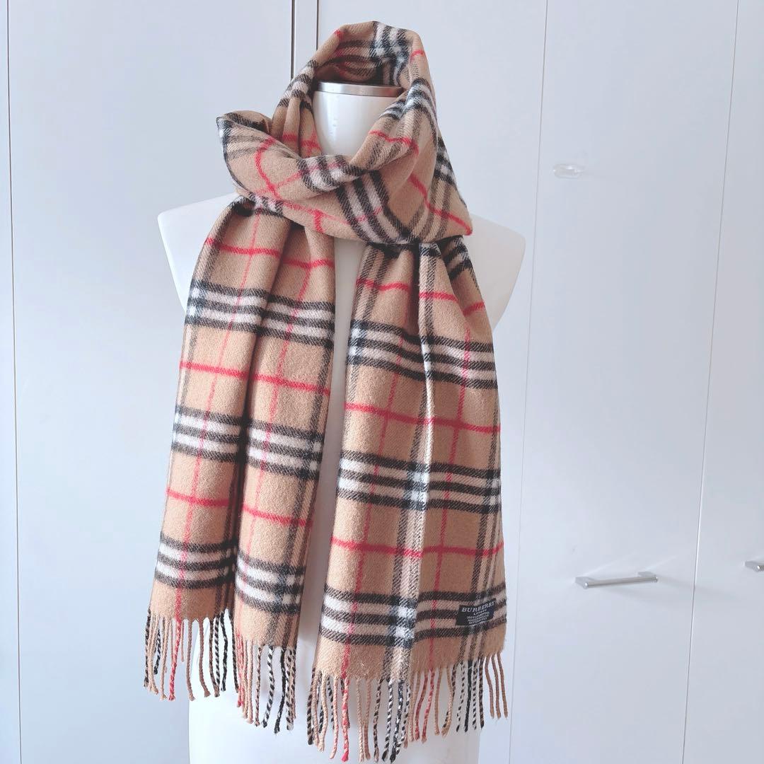 美品⭐︎BURBERRYLONDON ⭐︎バーバリー　マフラー　ノバチェック