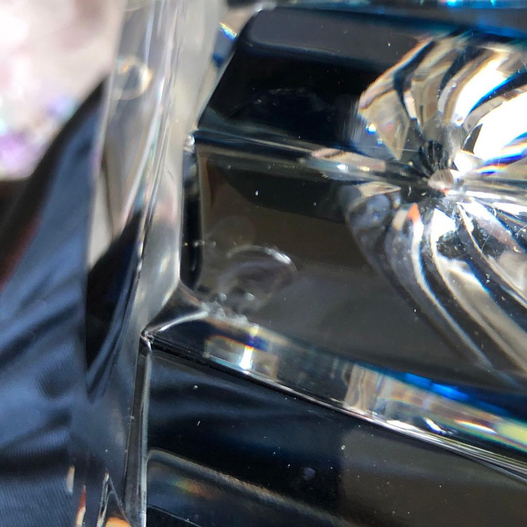 サンルイスSAINT LOUIS FRANCEクリスタル花瓶　レトロ　10Kg