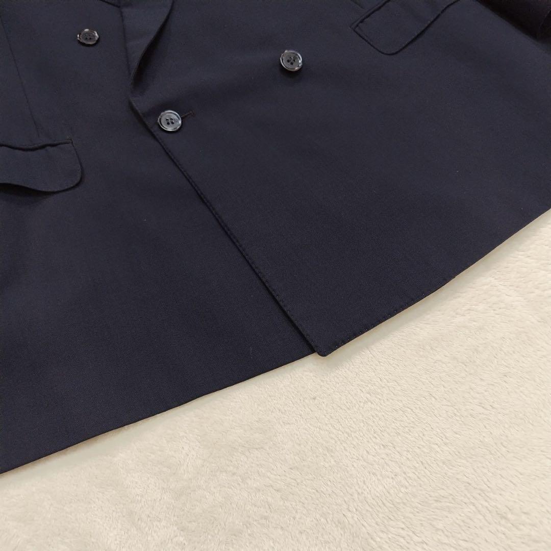 レア ニナリッチ ダブル ゼニア ビジネス メンズ スーツ セットアップ 大き