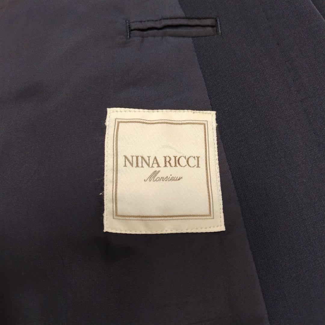 レア ニナリッチ ダブル ゼニア ビジネス メンズ スーツ セットアップ 大き