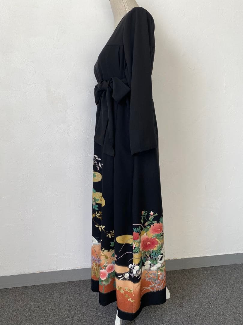 3220 着物　留袖　リメイク　ドレス　ワンピース