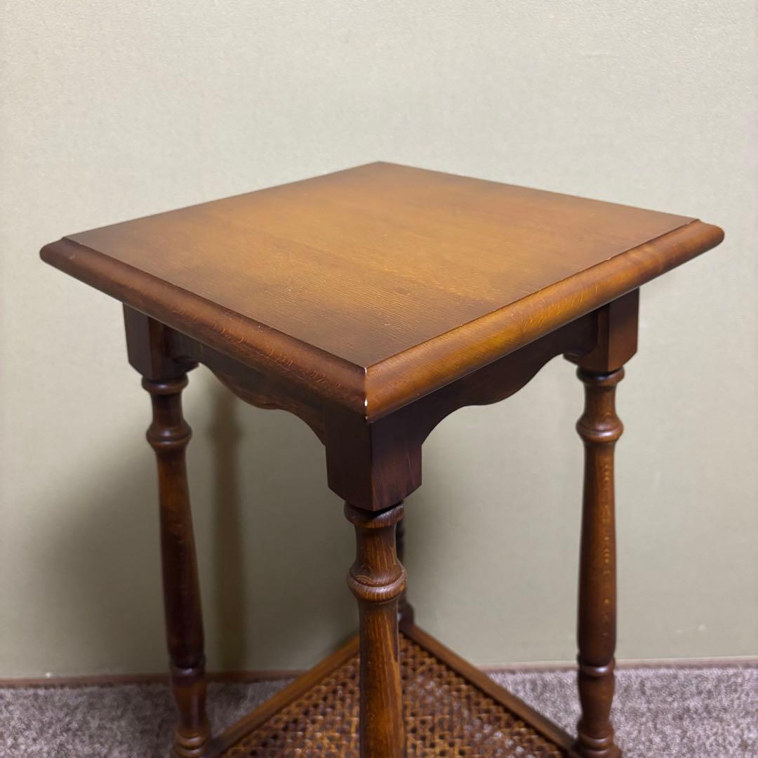 カリモク　コロニアル　花台　karimoku