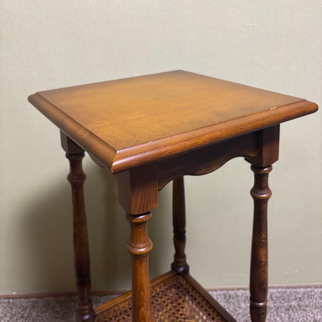 カリモク　コロニアル　花台　karimoku