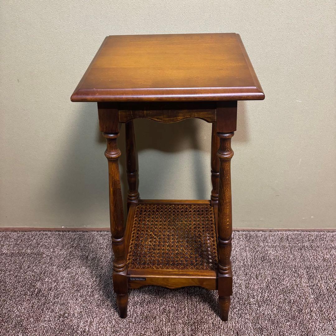 カリモク　コロニアル　花台　karimoku