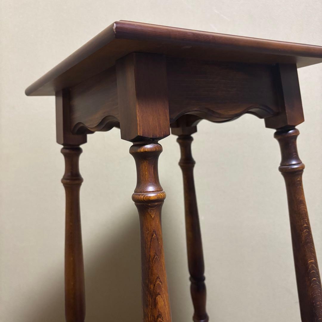 カリモク　コロニアル　花台　karimoku