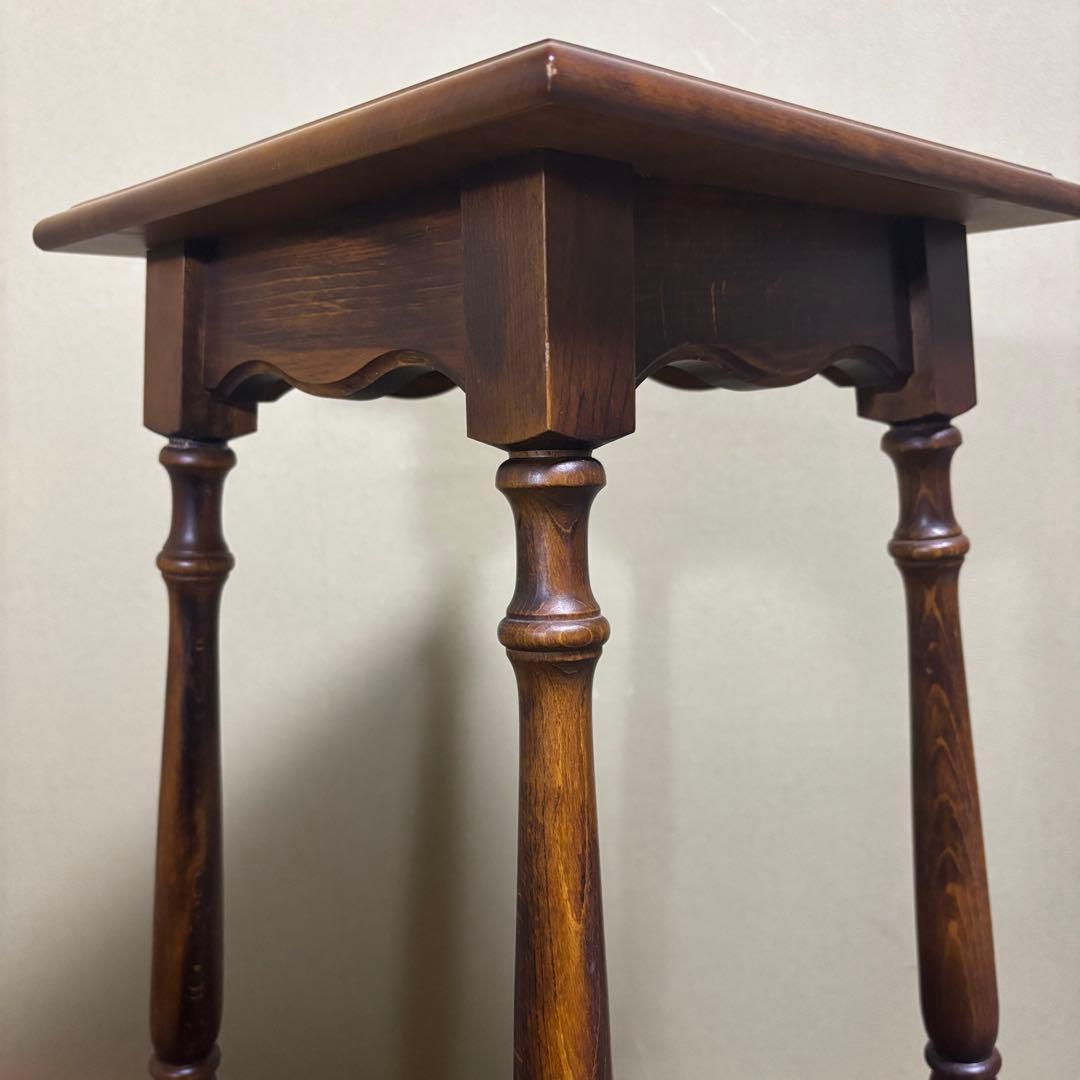 カリモク　コロニアル　花台　karimoku