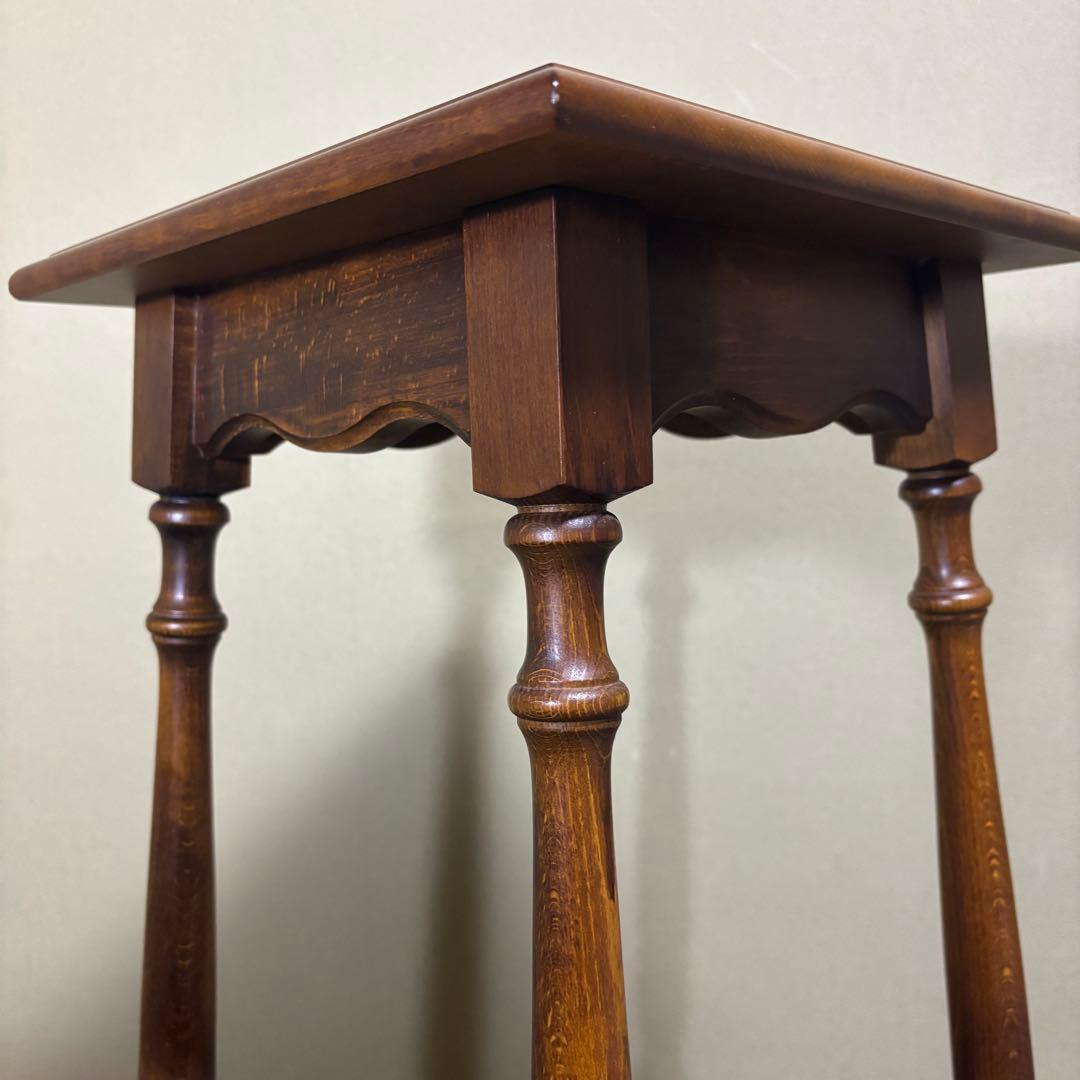 カリモク　コロニアル　花台　karimoku