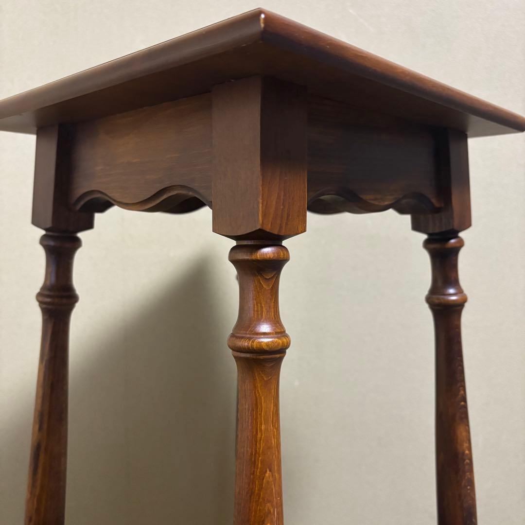 カリモク　コロニアル　花台　karimoku