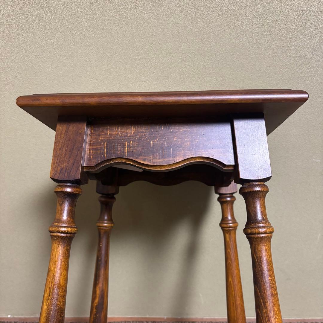 カリモク　コロニアル　花台　karimoku