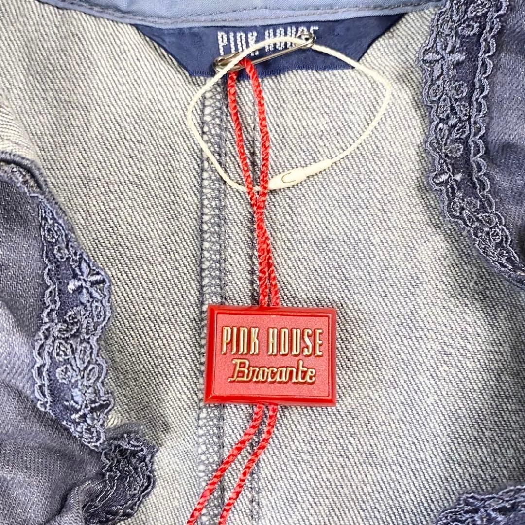 新品未使用✨PINK HOUSE ピンクハウス フリルジャケット デニム M
