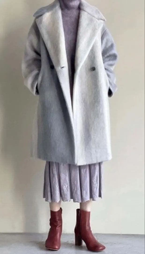 mame kurogouchi マメクロゴウチ　ダブルコート　チェスターコート