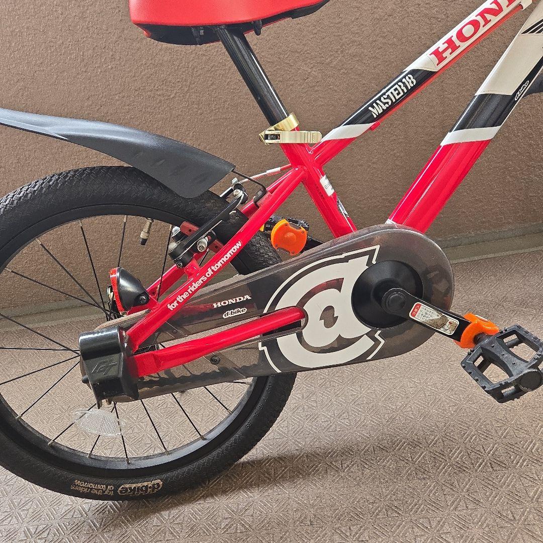 ロクマルD-bike Master 18インチ 子供用補助輪付自転車
