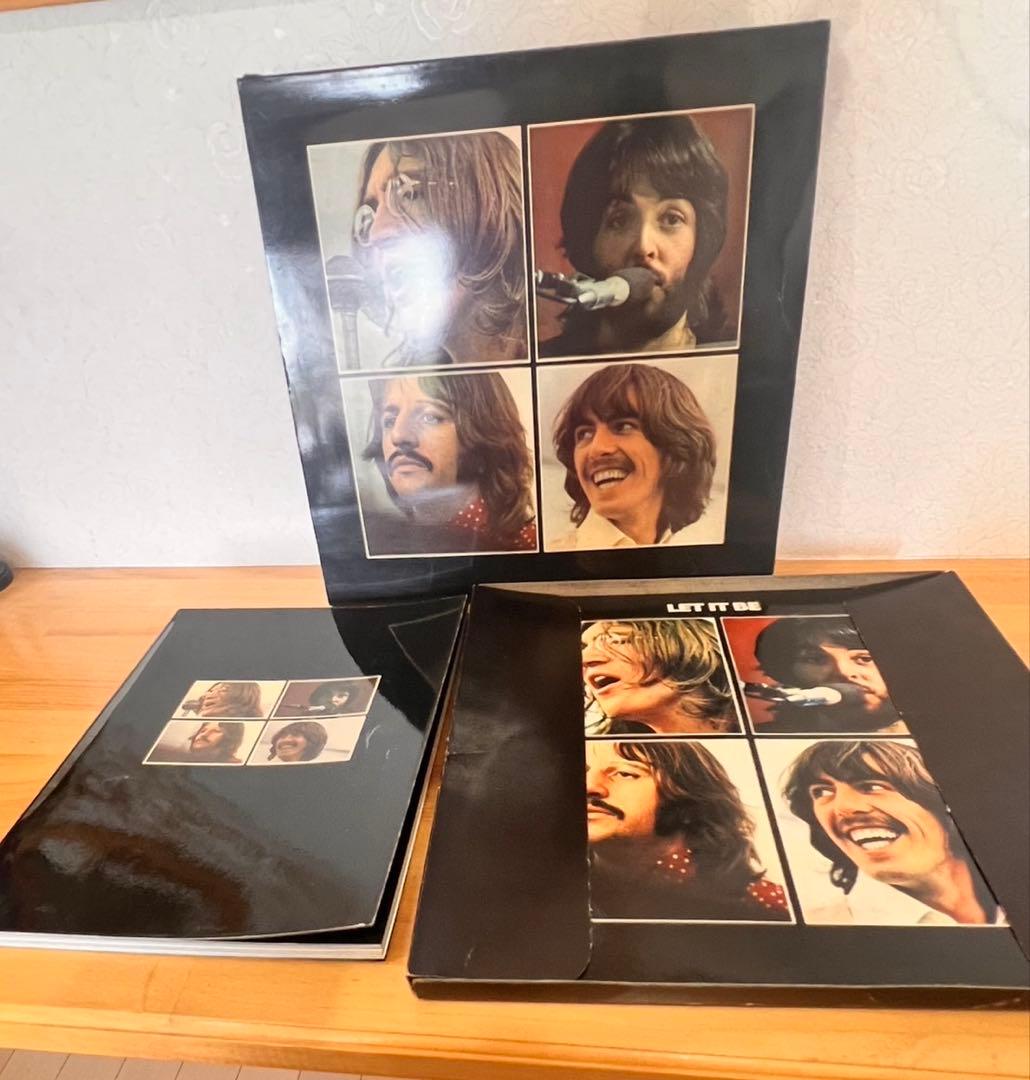 The Beatlesレコード let it be BOXセット写真集付SALE