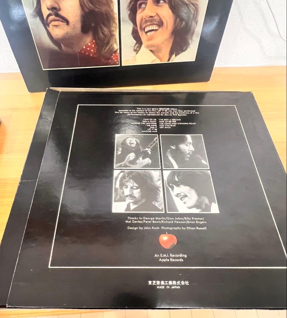 The Beatlesレコード let it be BOXセット写真集付SALE