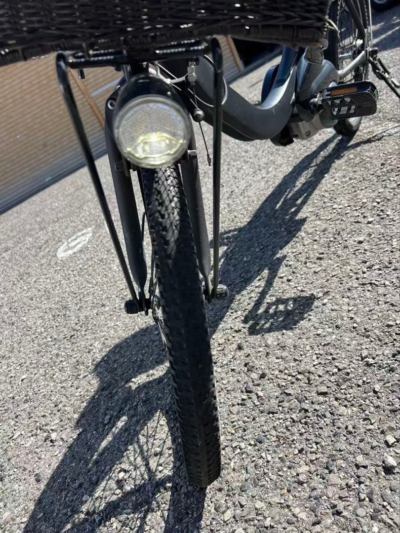 449 Panasonic 電動アシスト自転車 20インチ 8AH 充電器付