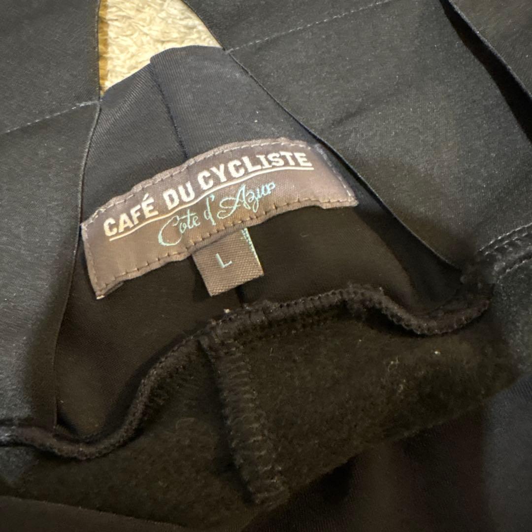 カフェドシクリステ ビブタイツ ウインタービブ L ブラック 黒 Chantal