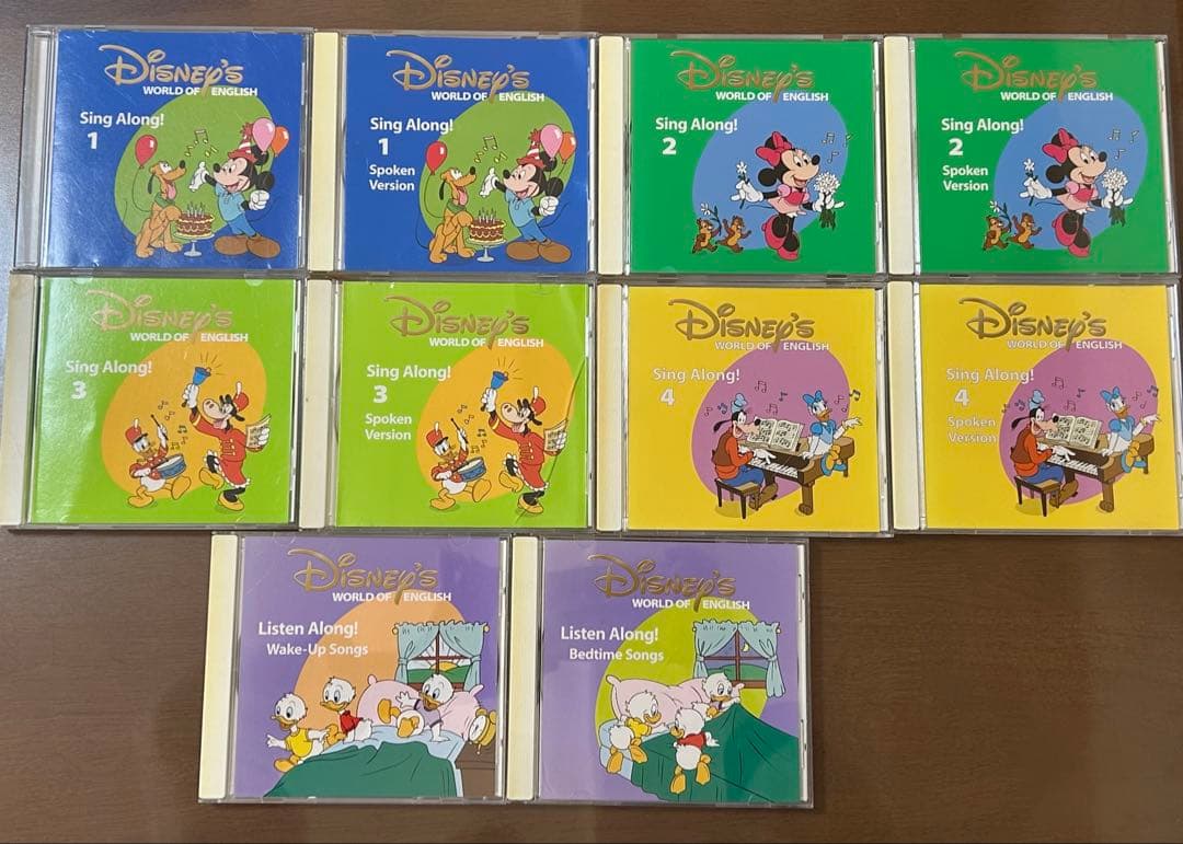Disney's World of English CDセット