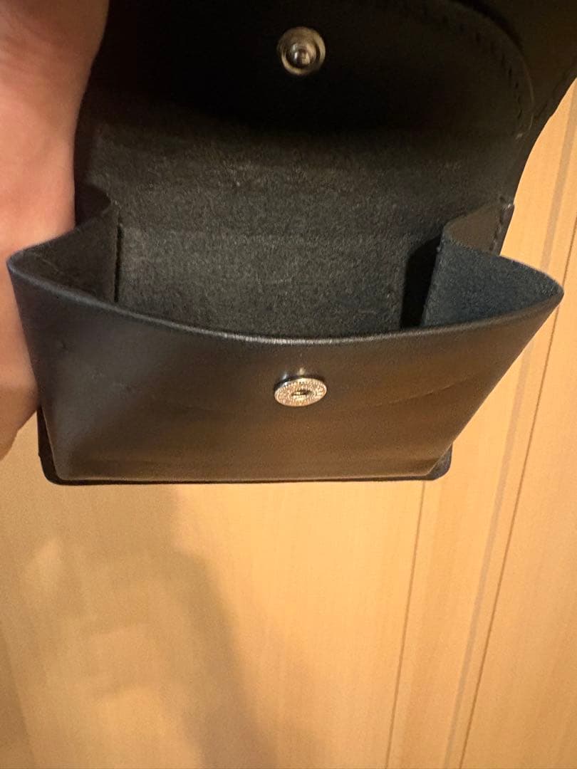 moto W5 フルグレインブライドルレザー × ロシアンカーフ BLACK