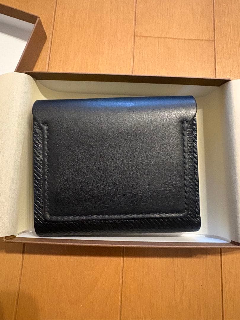 moto W5 フルグレインブライドルレザー × ロシアンカーフ BLACK