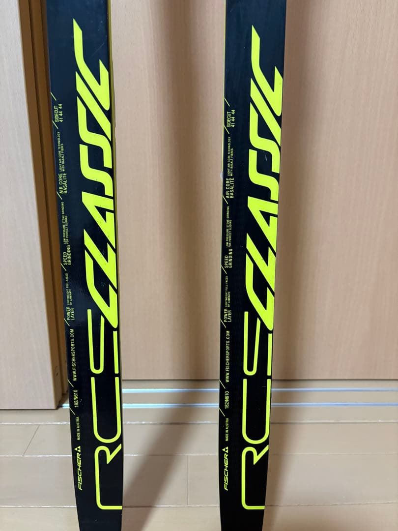 クロスカントリーFISCHER SCS Classic (WAX付)スキー 板
