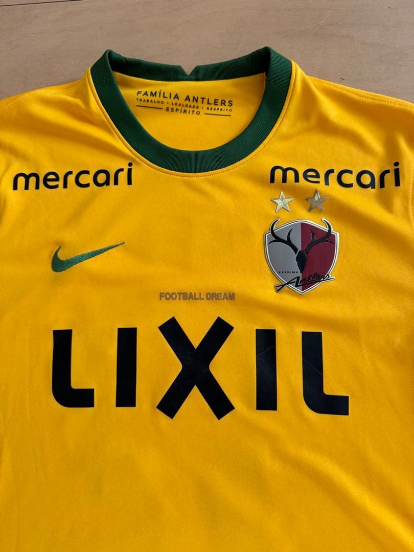 鹿島アントラーズ 30周年ユニフォーム　ブラジル　3rd XL