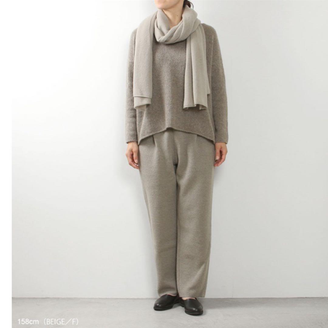 evam eva カシミヤストール　ヨーガンレール ババグーリ　えみおわす