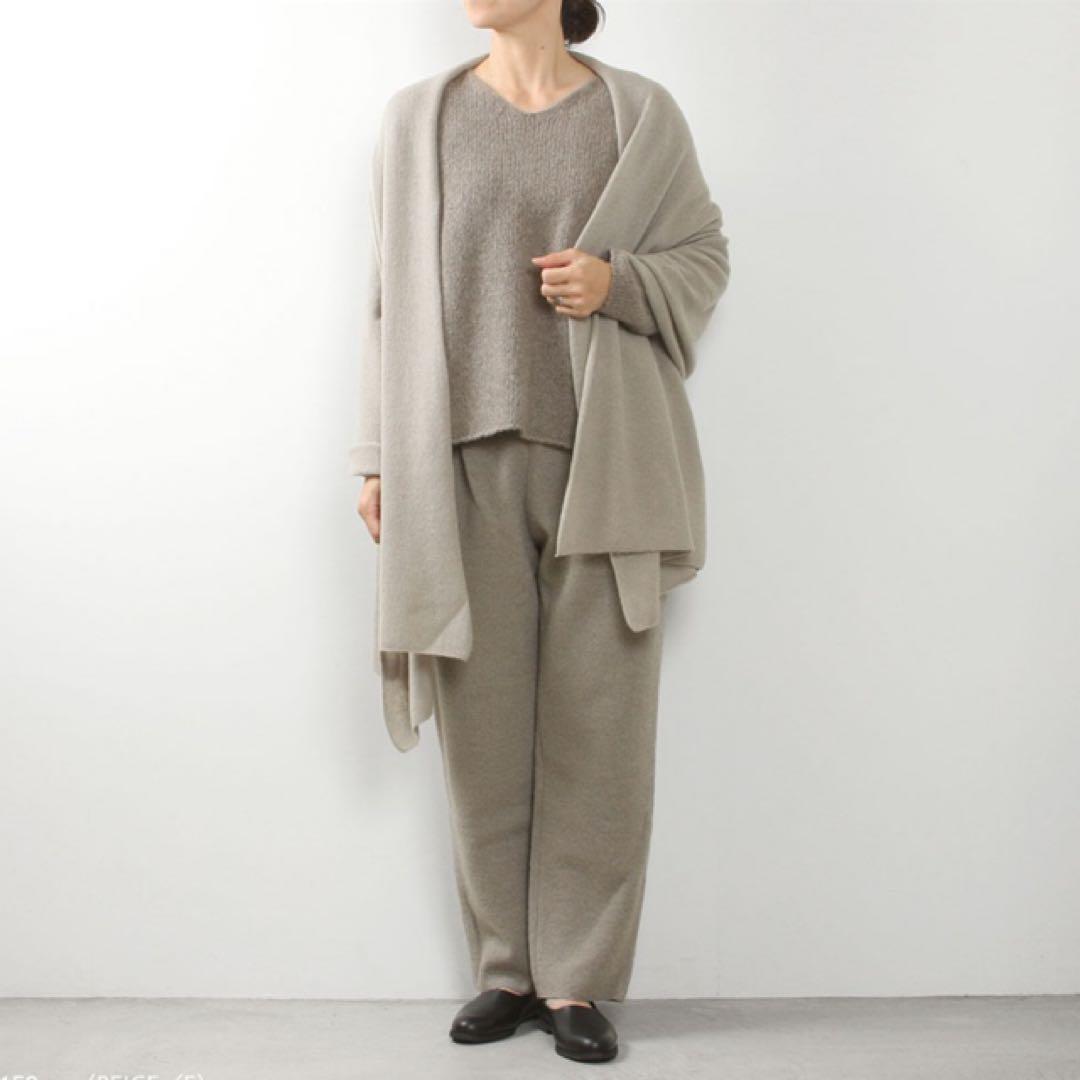 evam eva カシミヤストール　ヨーガンレール ババグーリ　えみおわす